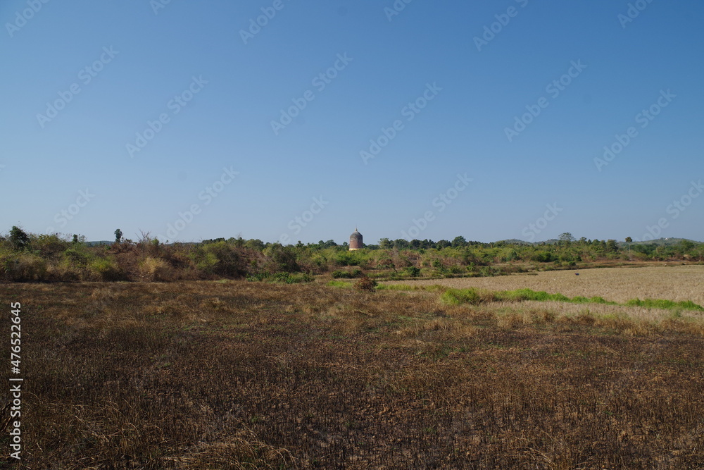 Obraz premium ミャンマー 世界遺産ピュー古代都市群 シュリークシェートラー