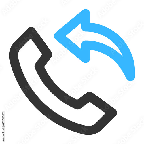 call back icon illustration