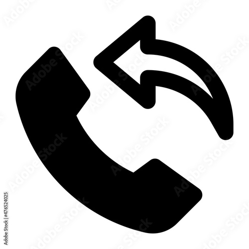 call back icon illustration