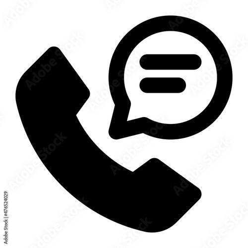 phone call icon illustration