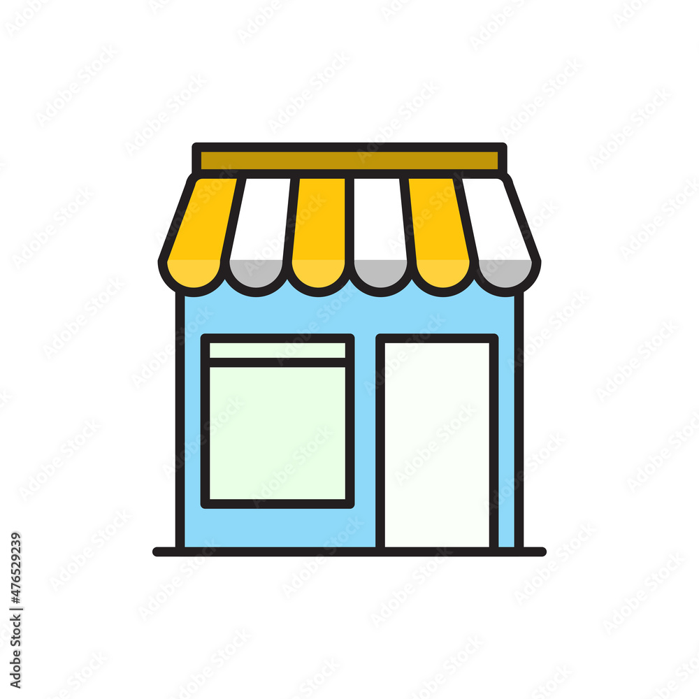 online shop icon design vector templates white on background online shop icon design vector templates white on background