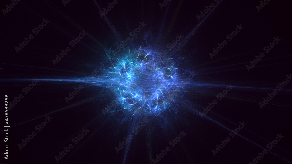 3D rendering abstract round light background 3D rendering abstract round light background