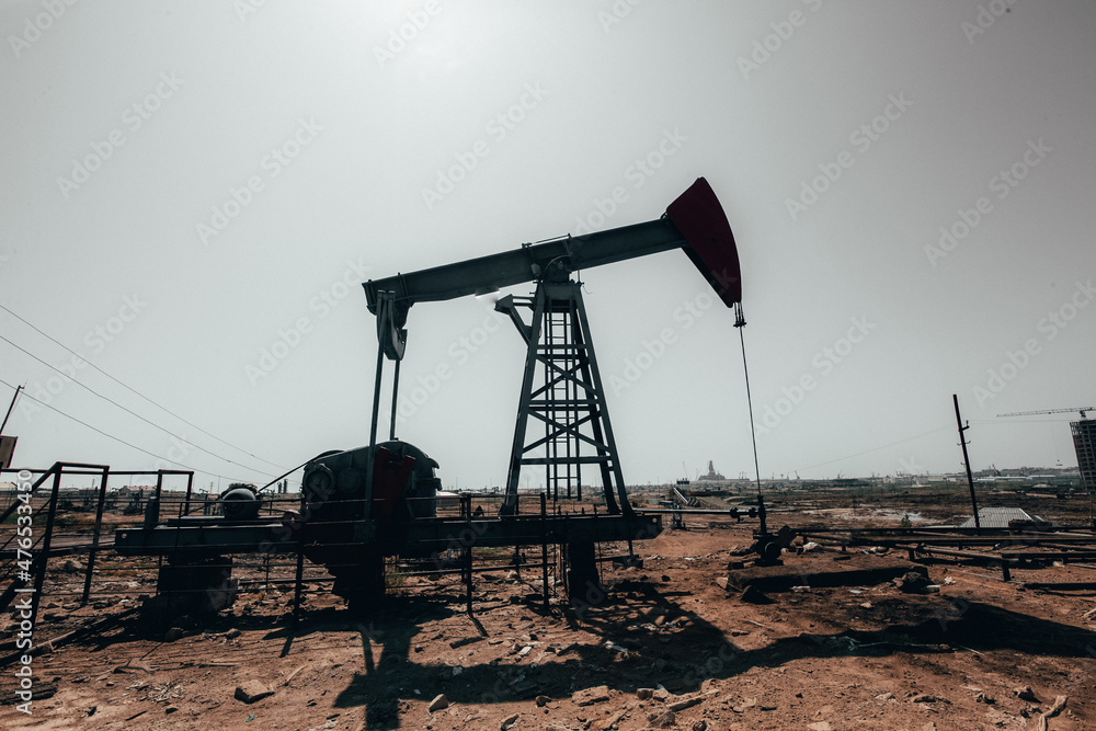 Oil crisis is coming! Petroleum or oil pumps in Azerbaijan are slowly pumping oil, prodice for diesel and gasoline. Oil crisis is coming! Petroleum or oil pumps in Azerbaijan are slowly pumping oil, prodice for diesel and gasoline.
