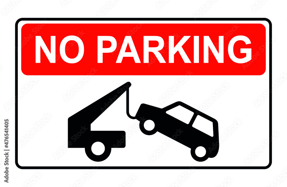 zakaz parkowania - obrazy, fototapety, plakaty 