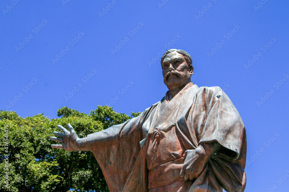 Fototapeta premium 岩崎弥太郎像