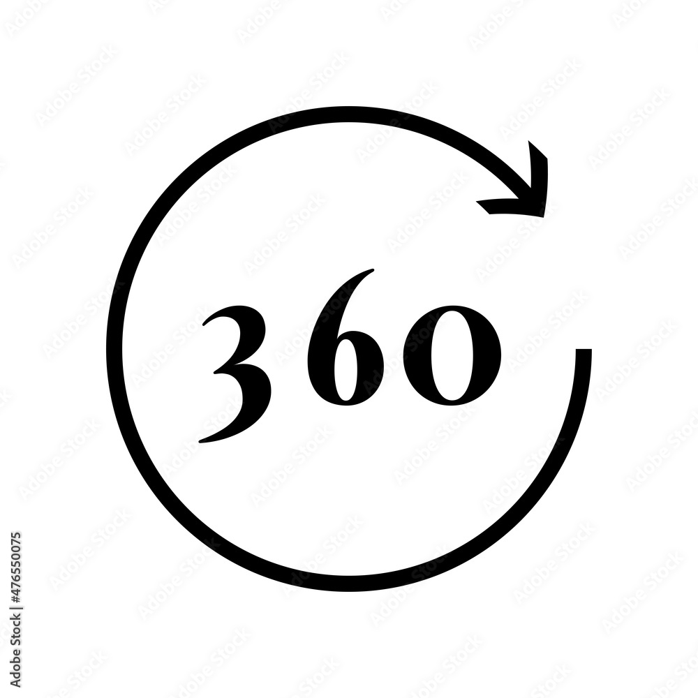 360 degree icon