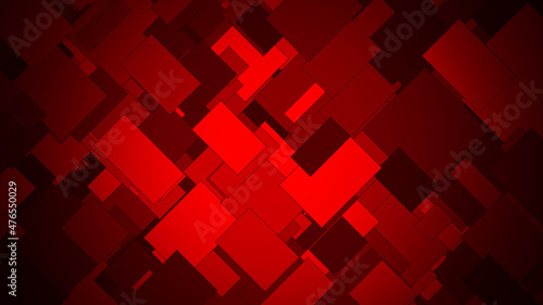 Abstract background with red squares in dark red tone.