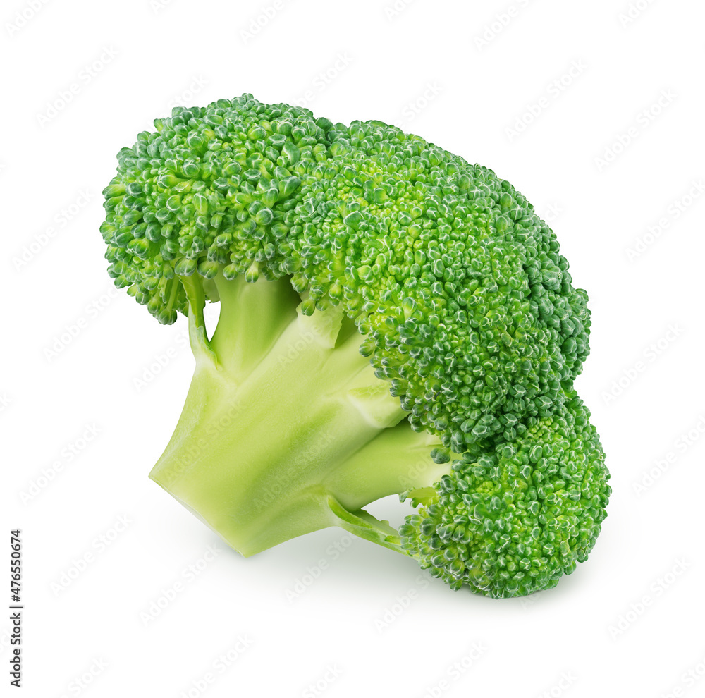 Fresh green broccoli isolated on a white background. Fresh green broccoli isolated on a white background.
