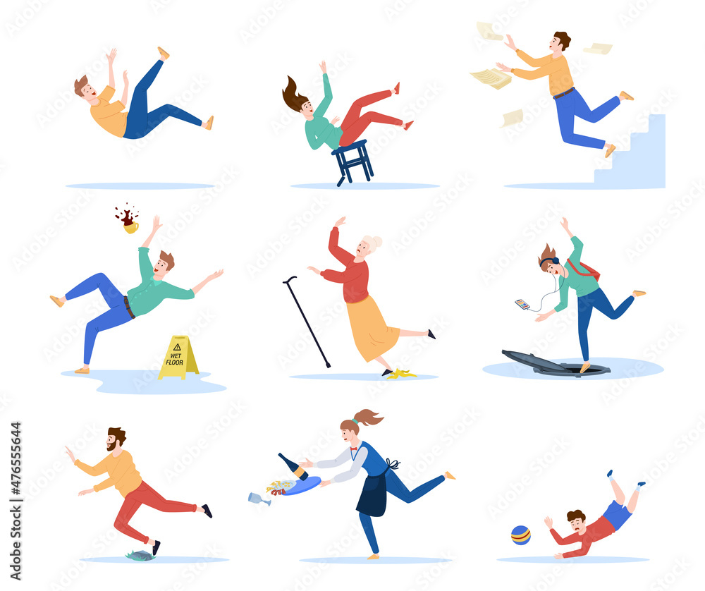 Falling People Set Falling People Set