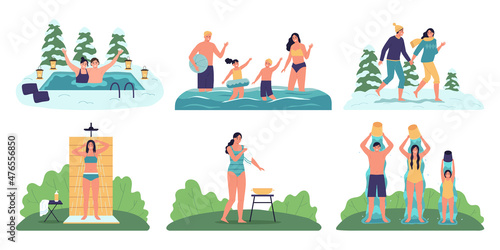 Healthy Life Color Compositions