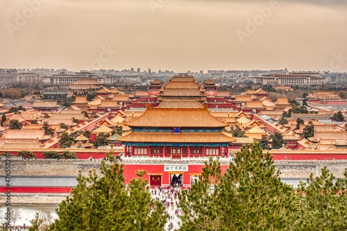 Beijing, Forbidden City, HDR Image