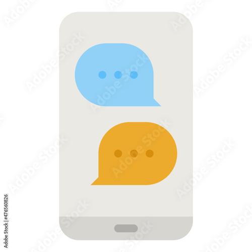 chat flat icon