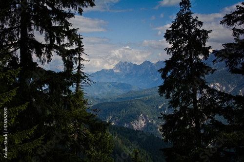 Garmisch-Partenkirchen views over the Alps, Germany