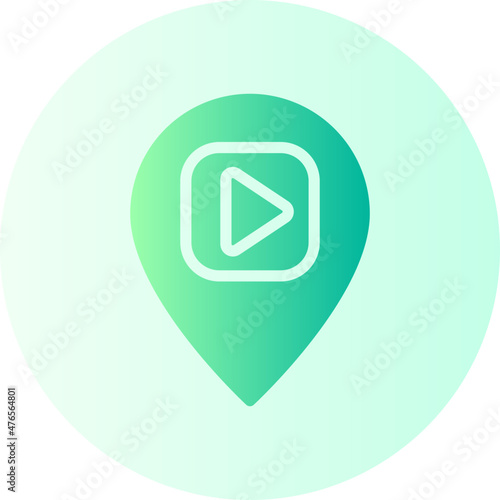 Free Download location gradient icon - GFXLoad