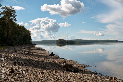 North Karelia, Lake middle Kuito photo