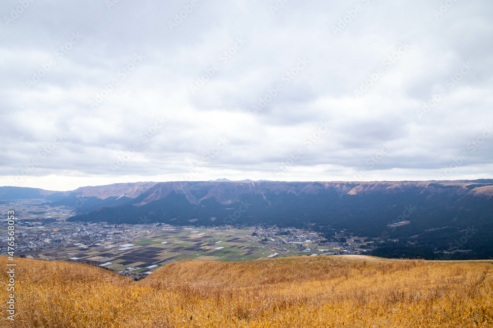 阿蘇の大観峰からの景色