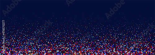 Abstract colorful glitters banner background
