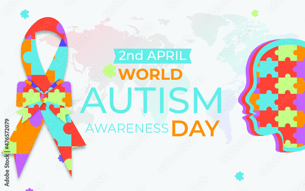 Fototapeta premium World Autism Awareness Day