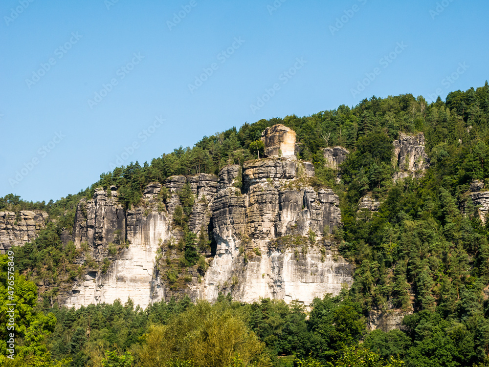 Elbsandsteingebirge - Bergformation Sandstein