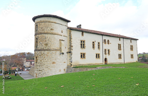 castillo de los barones de Espelette ayuntamiento país vasco francés francia 4M0A8283-as21