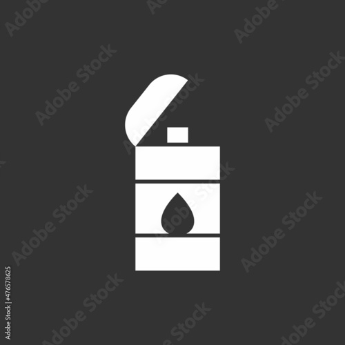 Lighter Glyph Inverted Vector Icon Design