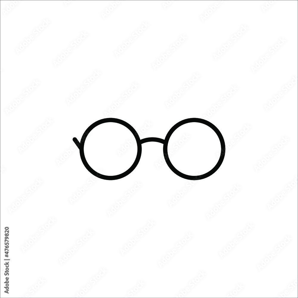 glasses icon vector illustration symbol glasses icon vector illustration symbol