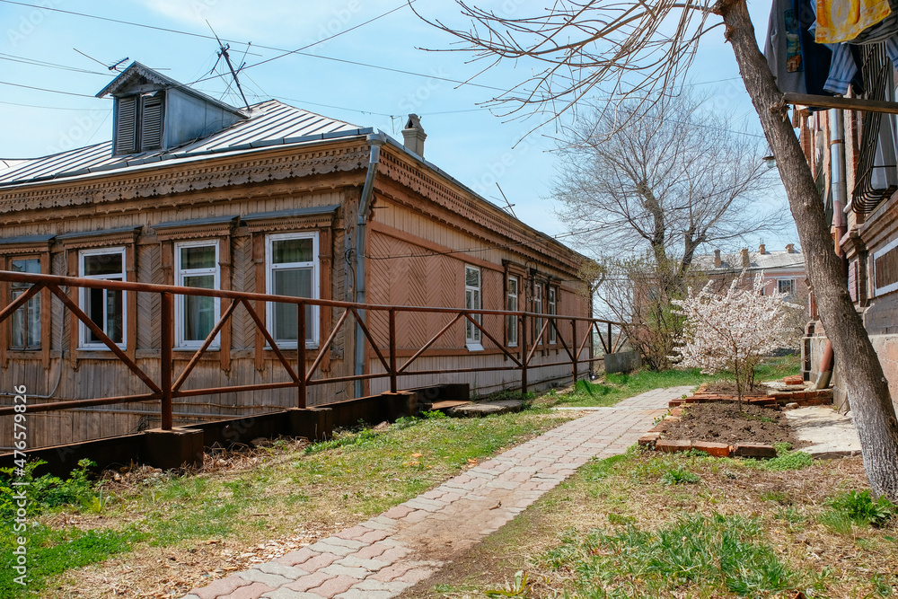 old house in the village