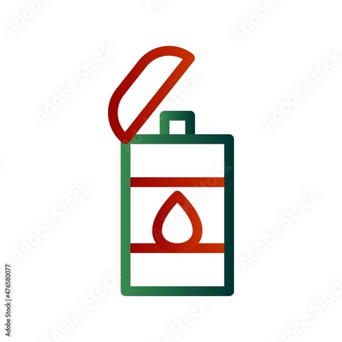 Lighter Line Gradient Vector Icon Design
