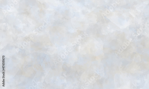 Vector watercolor art background. Old paper. Grey and beige watercolour texture for cards or banner. Pastel color watercolour banner. Stucco. Brushstrokes and splashes. Painted template for design.