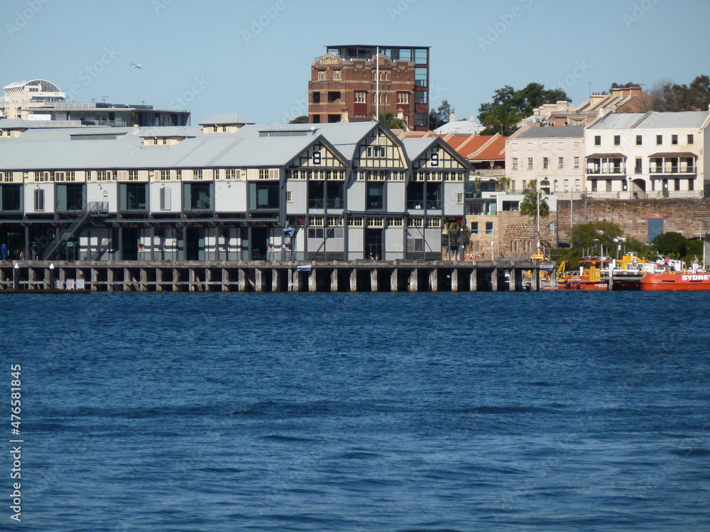 Sydney waterfront, Sydney, New South Wales, Australia Sydney waterfront, Sydney, New South Wales, Australia