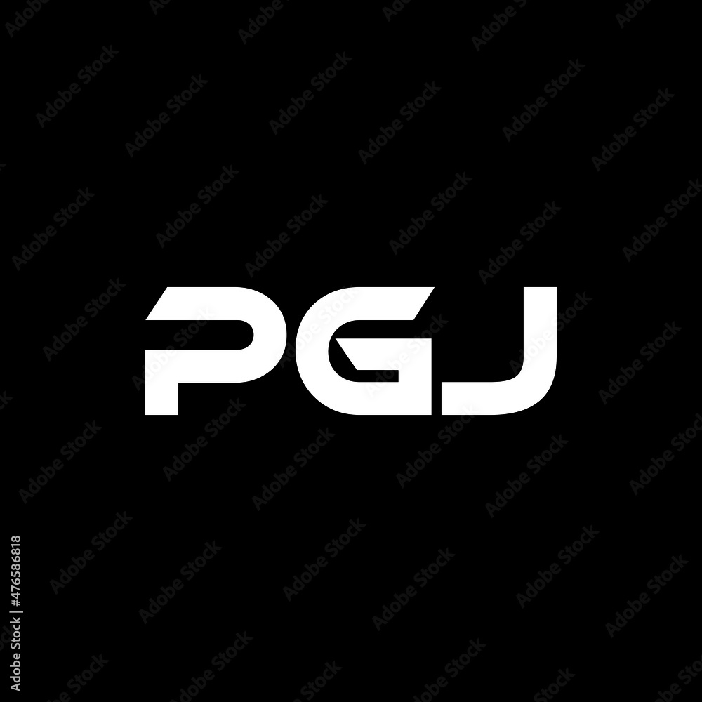 PGJ letter logo design with black background in illustrator, vector logo modern alphabet font overlap style. calligraphy designs for logo, Poster, Invitation, etc. PGJ letter logo design with black background in illustrator, vector logo modern alphabet font overlap style. calligraphy designs for logo, Poster, Invitation, etc.