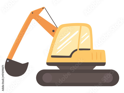 construction excavator machine