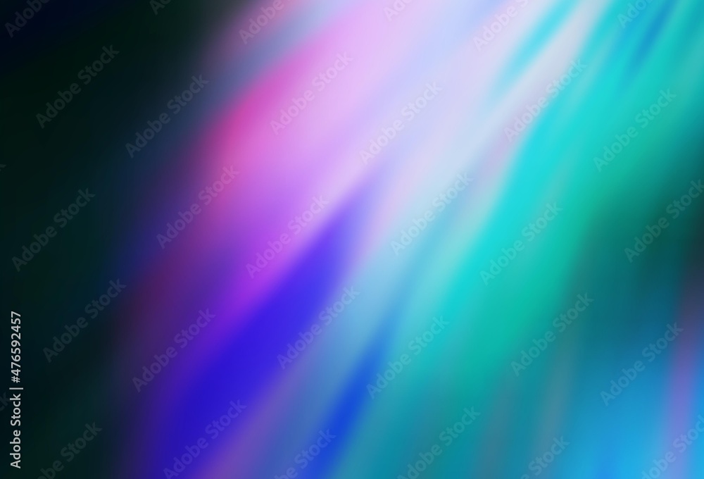 Dark Pink, Blue vector blurred bright texture.