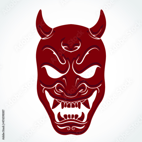 demon face mask 