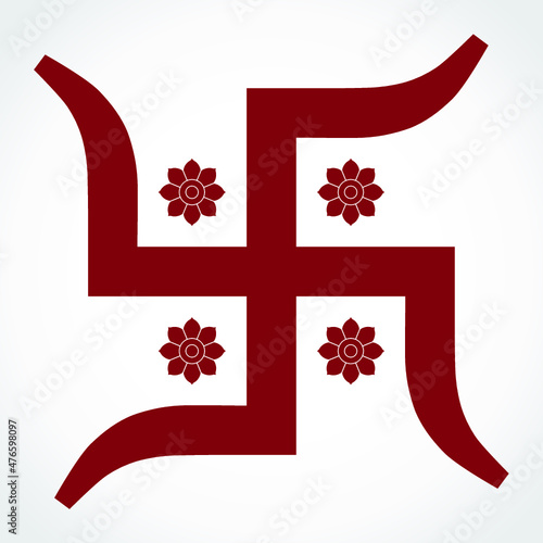 hindu swastika religious symbol