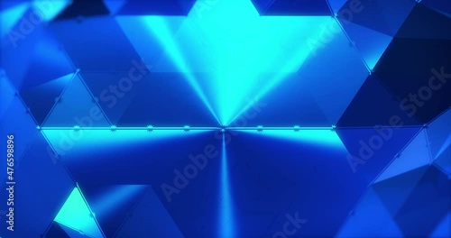 Polygonal Triangles Background (ID: 476598896)