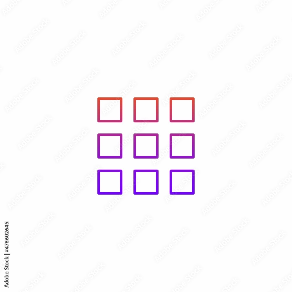 menu icon. Vector illustration for graphic design, Web, UI, app. menu icon. Vector illustration for graphic design, Web, UI, app.