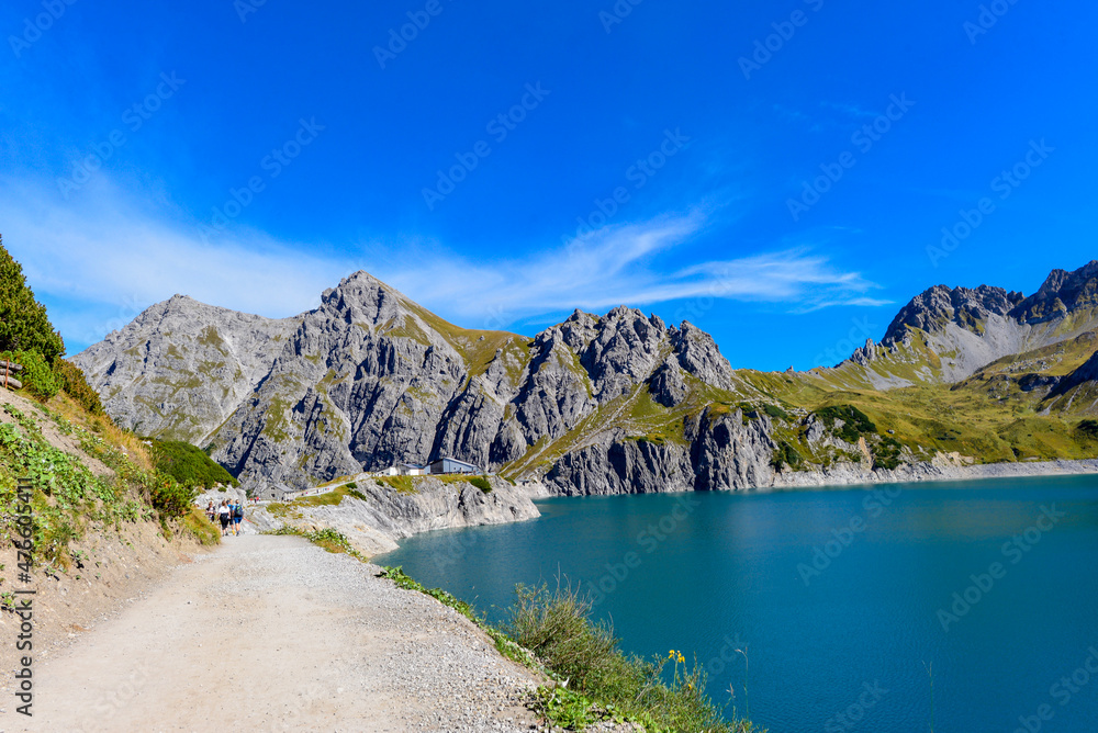 Lünersee in Vandans/Vorarlberg-Österreich Lünersee in Vandans/Vorarlberg-Österreich