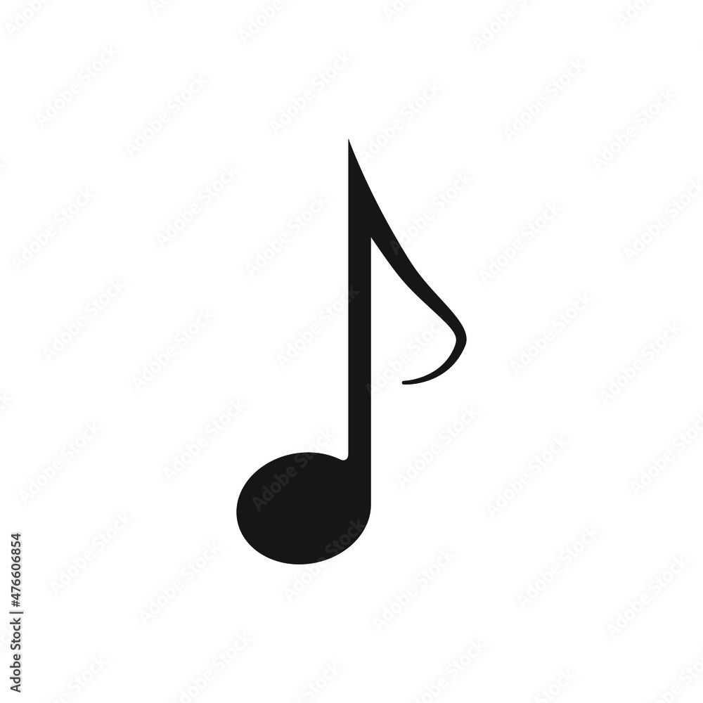 Musical notes outline icon. Vector illustration on an isolated white background.
Musical notes outline icon. Vector illustration on an isolated white background.
