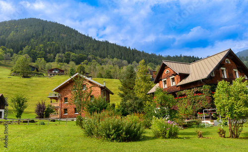 Gemeinde Brand im Brandnertal in Vorarlberg - Österreich