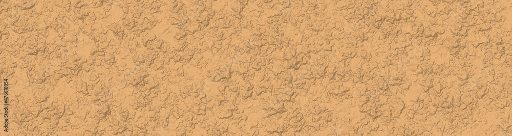 Abstract texture of rough surface. Brown pattern on plane. lunar surface. Horizontal image. banner for placement on site. 3D image. 3D rendering. Abstract texture of rough surface. Brown pattern on plane. lunar surface. Horizontal image. banner for placement on site. 3D image. 3D rendering.
