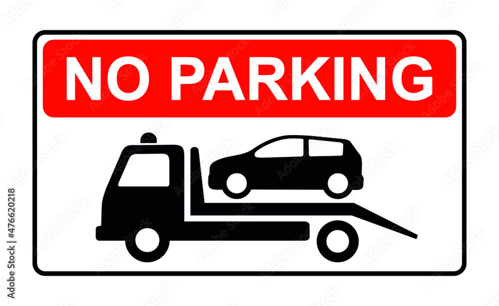 zakaz parkowania - obrazy, fototapety, plakaty 
