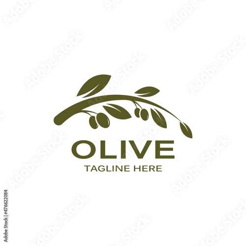 olive icon vector illustration design template