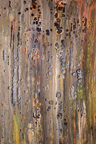 grunge colorful painting textured surface background © aykutkarahan