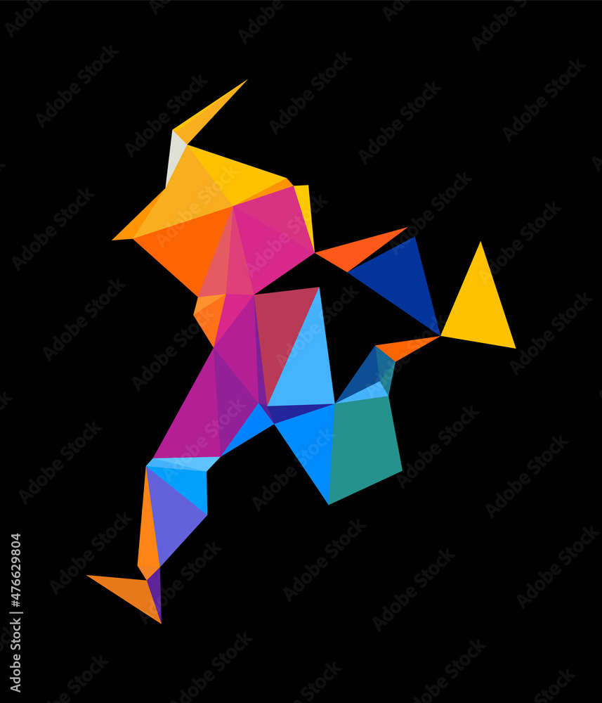 Triangle Geometric mysterious shape art for framing and design branding element Triangle Geometric mysterious shape art for framing and design branding element