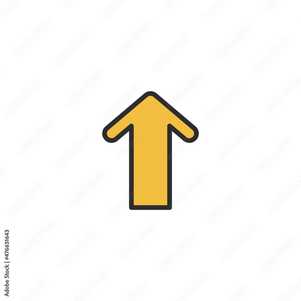 Arrow sign icon Arrow sign icon