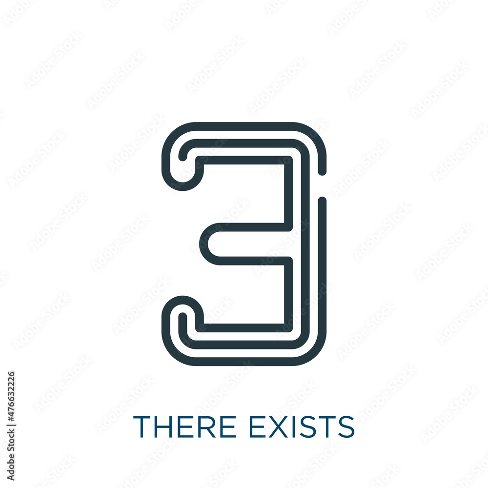 Exist symbol