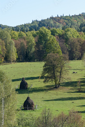 Haystacks, Russia
