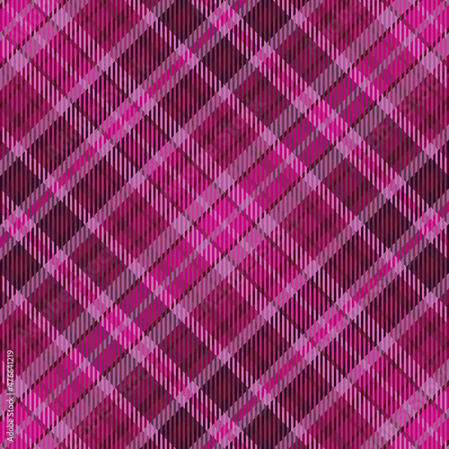 Seamless tartan plaid pattern background with valentine s color.
