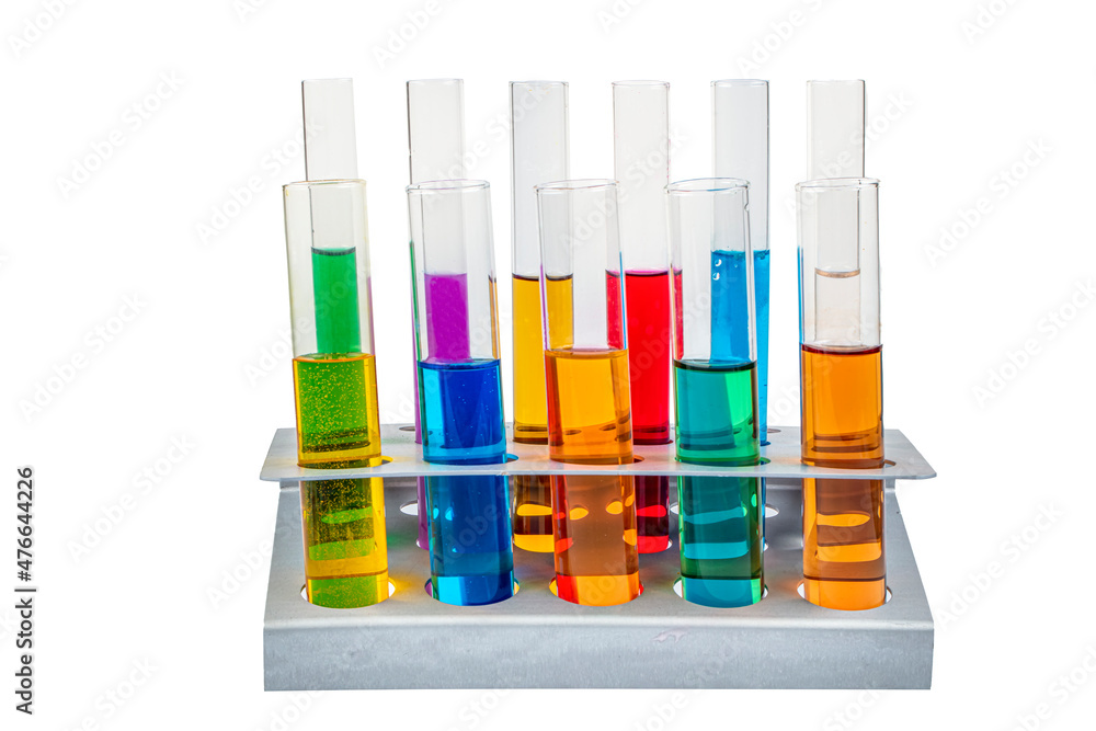 Tubes Lab Material Glass laboratory materials such as erlenmeyer, tubes, and measuring ...